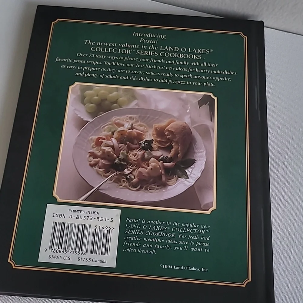 Vintage Land Of Lakes Pasta! Cookbook